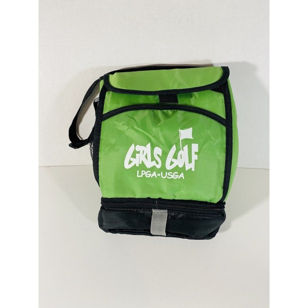 LPGA USGA Girls Golf Green Insulated Lunch Bag School Sports Cool Drinks Travel